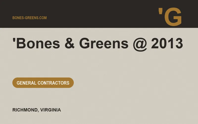'bones & greens @ 2013 in Richmond, Virginia