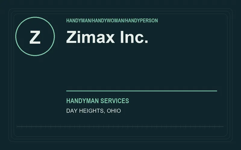 Zimax Inc. in Day Heights, Ohio