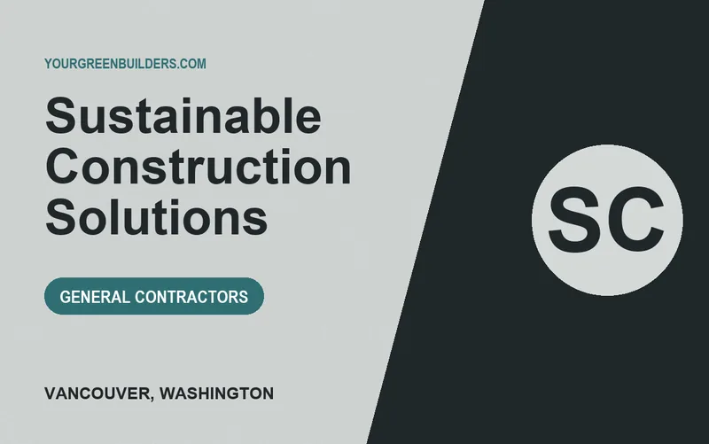 Sustainable Construction Solutions in Vancouver, Washington