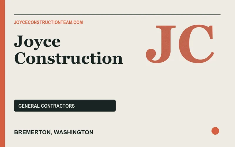 Joyce Construction in Bremerton, Washington