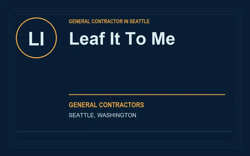 Leaf It To Me in Seattle, Washington