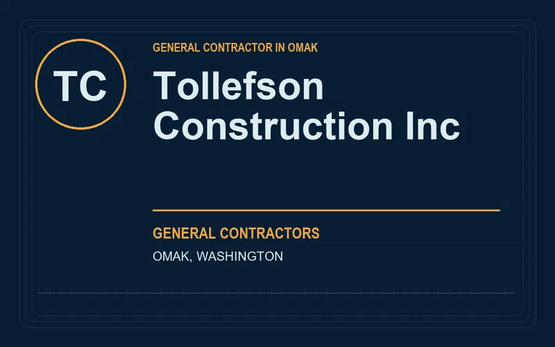 Tollefson Construction Inc in Omak, Washington