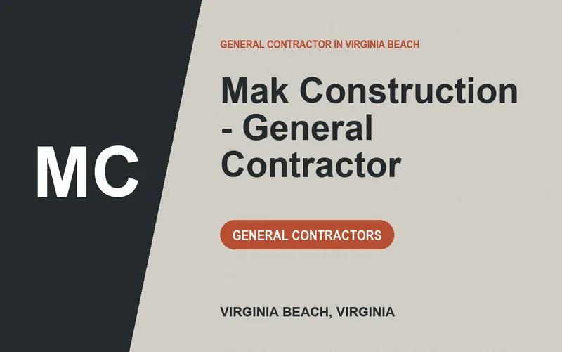 Mak Construction - General Contractor in Virginia Beach, Virginia
