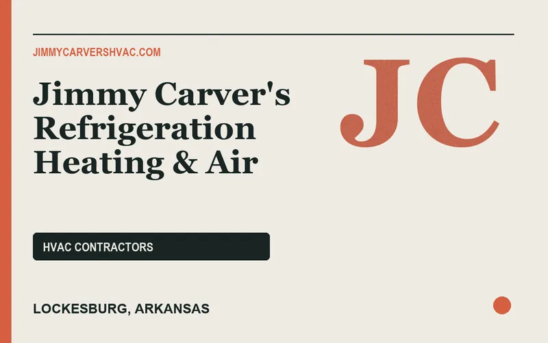 Jimmy Carver's Refrigeration Heating & Air in Lockesburg, Arkansas