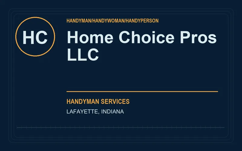 Home Choice Pros L.L.C in Lafayette, Indiana