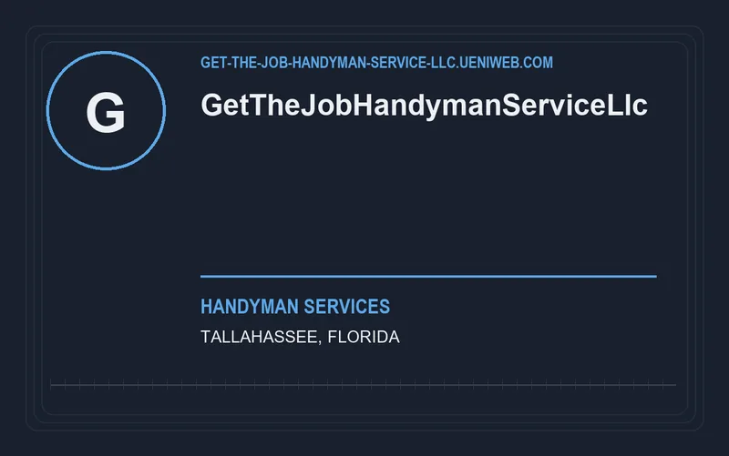 GetTheJobHandymanServiceLlc in Tallahassee, Florida