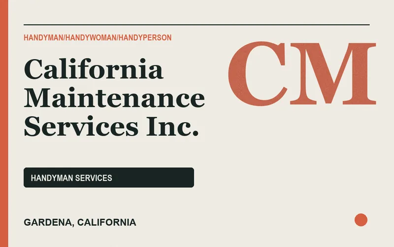 California Maintenance Services Inc. in Gardena, California