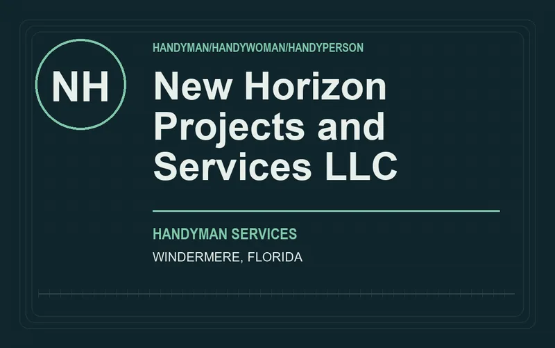 New Horizon Projects and Services LLC in Windermere, Florida