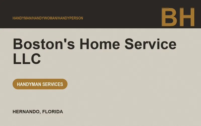 Boston's Home Service LLC in Hernando, Florida