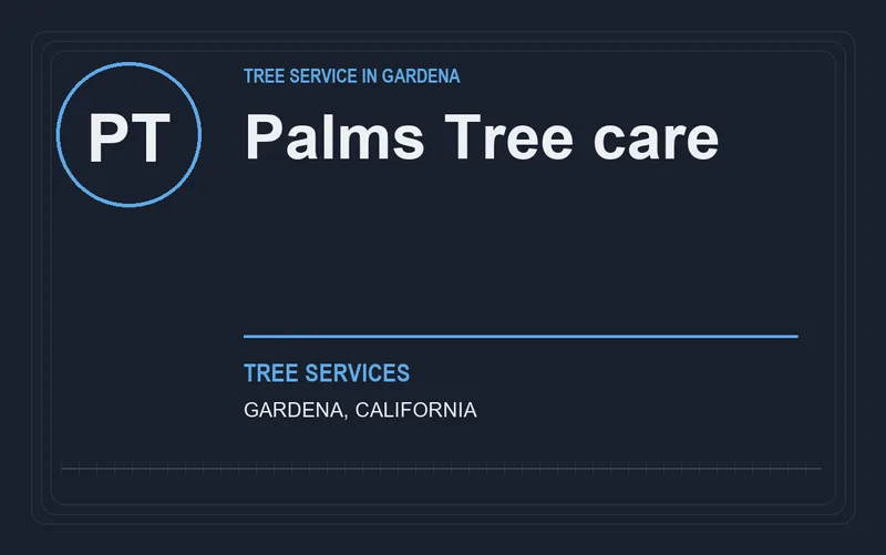 Palms Tree care in Gardena, California