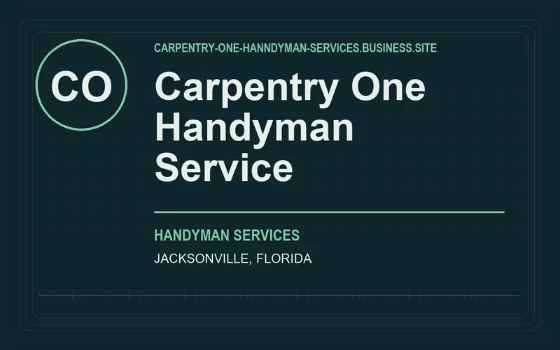 Carpentry One Handyman Service in Jacksonville, Florida