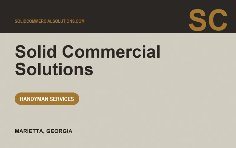 Solid Commercial Solutions in Marietta, Georgia