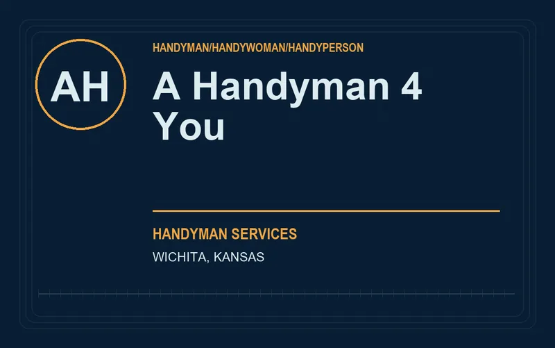 A Handyman 4 You in Wichita, Kansas