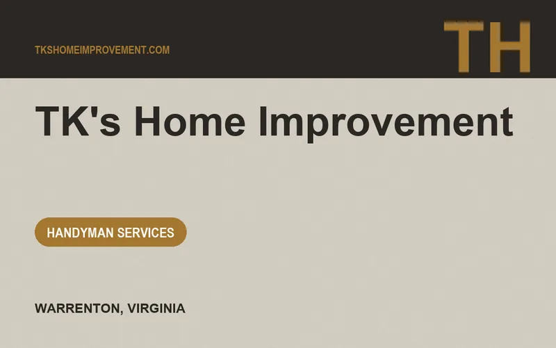TK's Home Improvement in Warrenton, Virginia