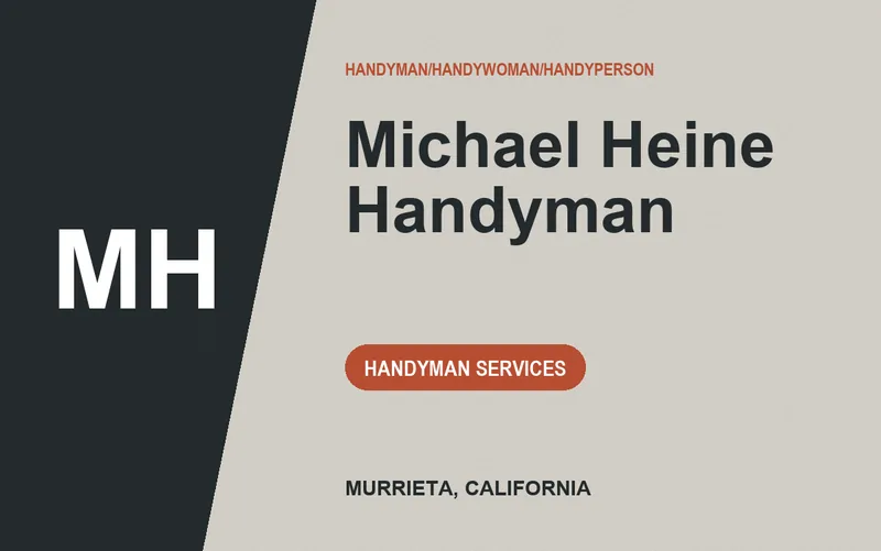 Michael Heine Handyman in Murrieta, California