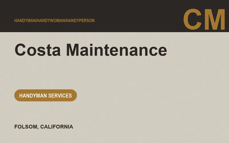 Costa Maintenance in Folsom, California