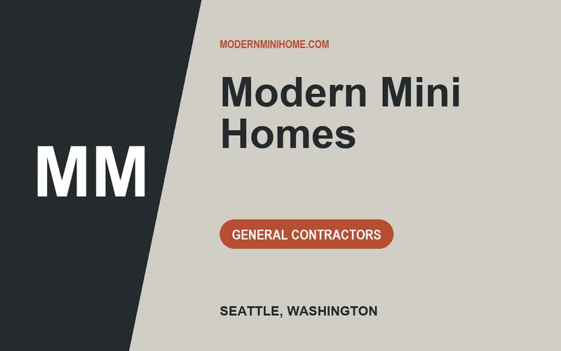 Modern Mini Homes in Seattle, Washington