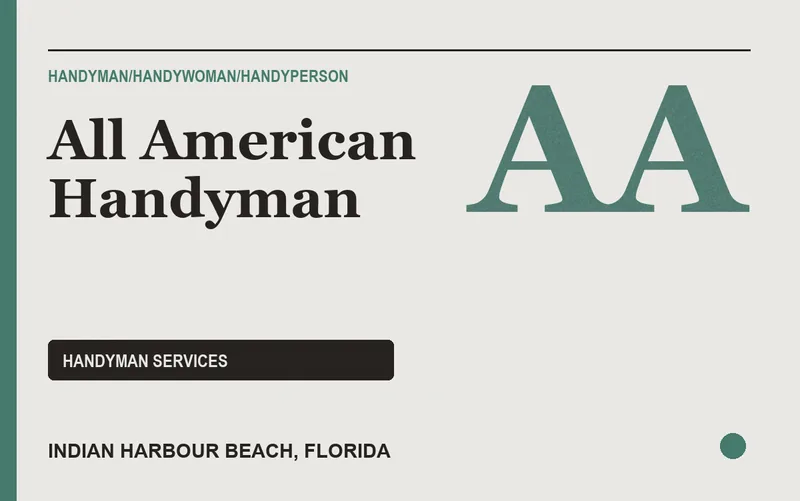 All American Handyman in Indian Harbour Beach, Florida