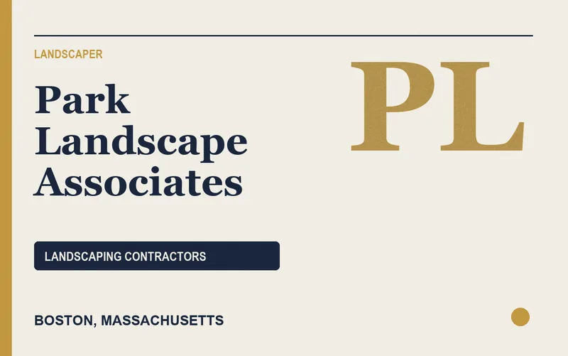 Park Landscape Associates in Boston, Massachusetts