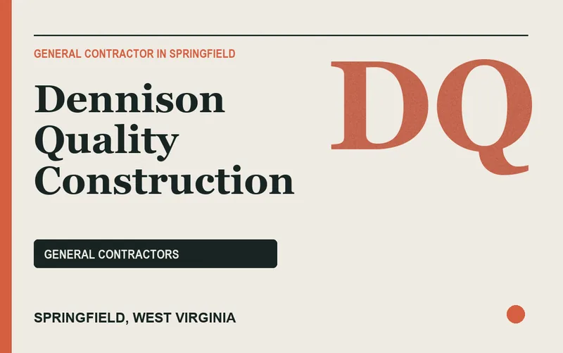 Dennison Quality Construction in Springfield, West Virginia