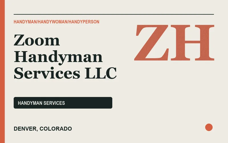Zoom Handyman Services LLC in Denver, Colorado