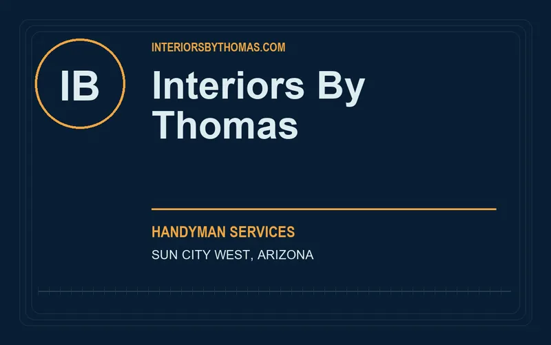Interiors By Thomas in Sun City West, Arizona