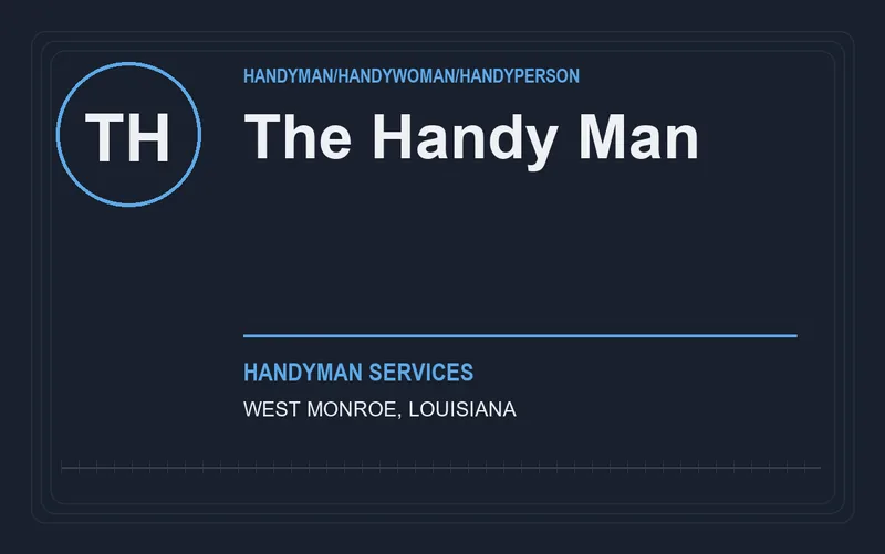 The Handy Man in West Monroe, Louisiana