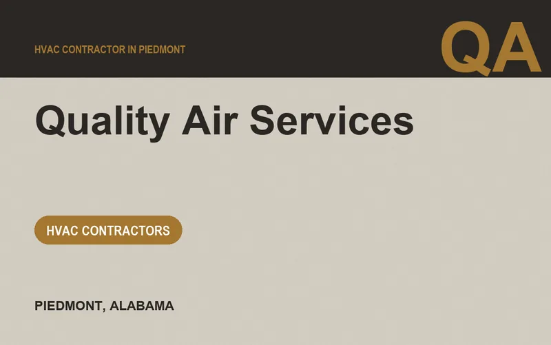 Quality Air Services in Piedmont, Alabama