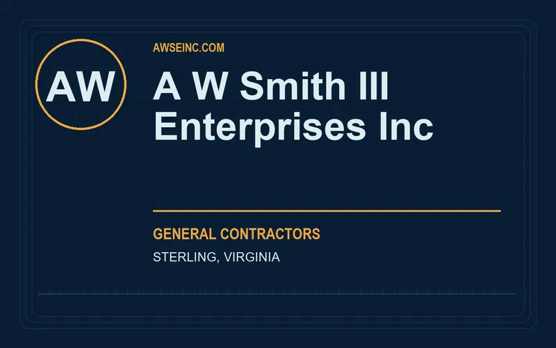 A W Smith III Enterprises Inc in Sterling, Virginia