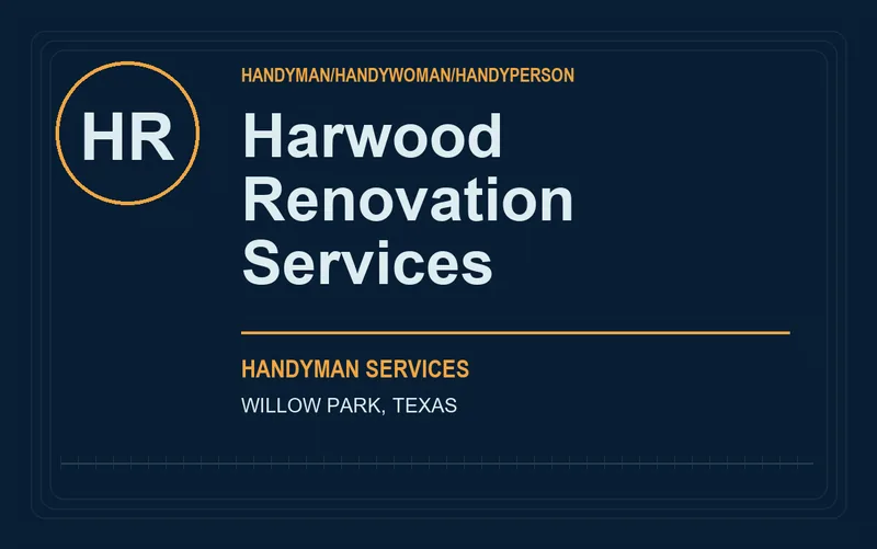 Harwood Renovation Services in Willow Park, Texas