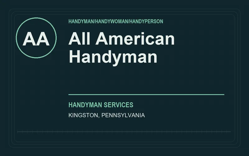 All American Handyman in Kingston, Pennsylvania