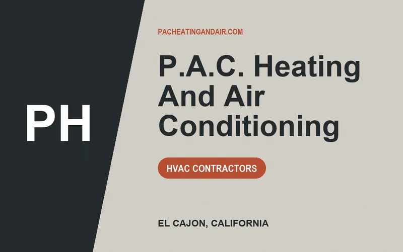 P.A.C. Heating And Air Conditioning in El Cajon, California