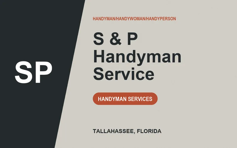 S & P Handyman Service in Tallahassee, Florida