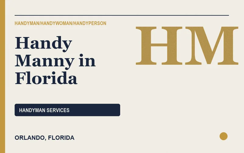 Handy Manny in Florida in Orlando, Florida