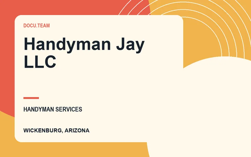 Handyman Jay LLC in Wickenburg, Arizona