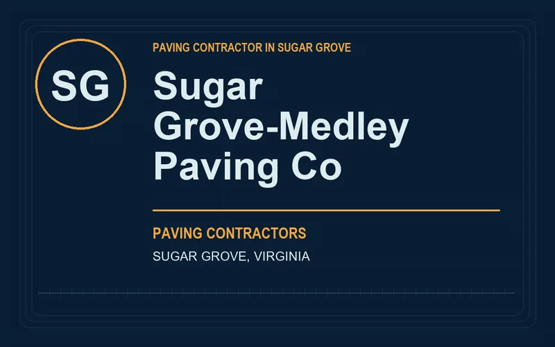 Sugar Grove-Medley Paving Co in Sugar Grove, Virginia