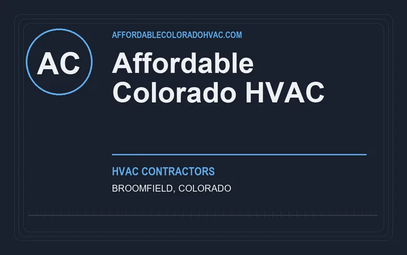 Affordable Colorado HVAC in Broomfield, Colorado