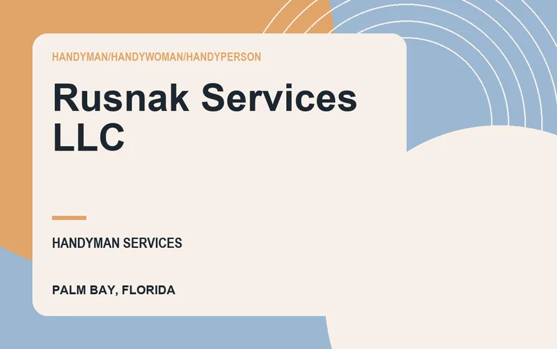 Rusnak Services llc in Palm Bay, Florida