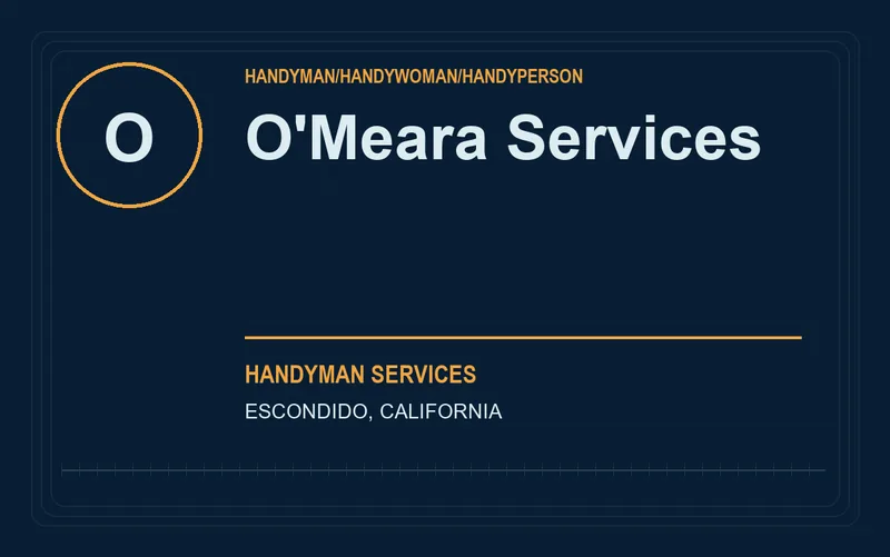 O'Meara Services in Escondido, California