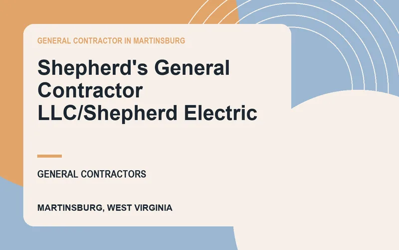 Shepherd's General Contractor LLC/Shepherd Electric in Martinsburg, West Virginia