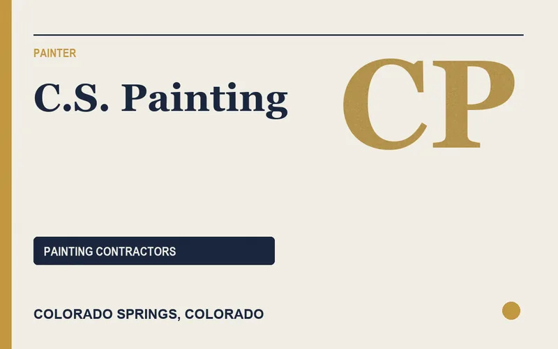 C.S. Painting in Colorado Springs, Colorado
