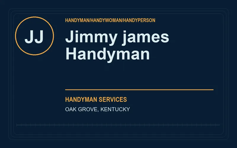 Jimmy james Handyman in Oak Grove, Kentucky