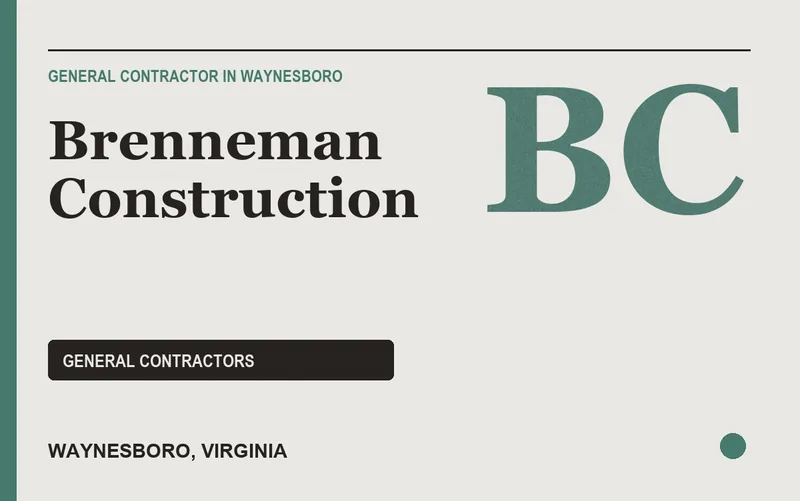 Brenneman Construction in Waynesboro, Virginia