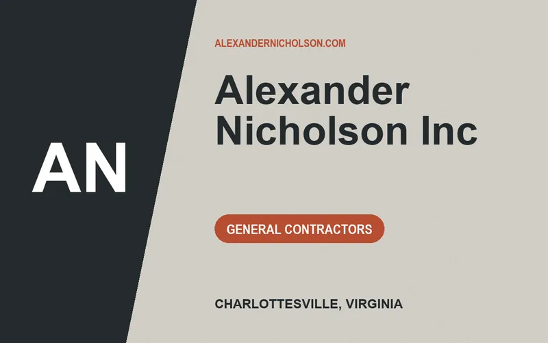 Alexander Nicholson Inc in Charlottesville, Virginia