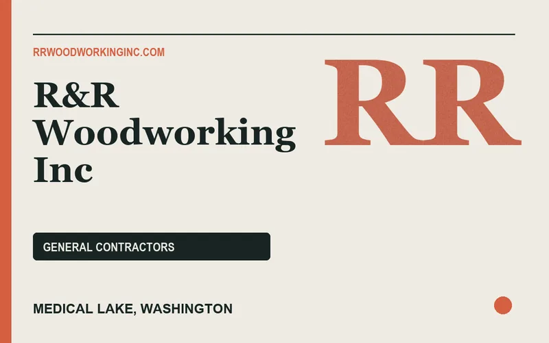 R&R Woodworking Inc in Medical Lake, Washington