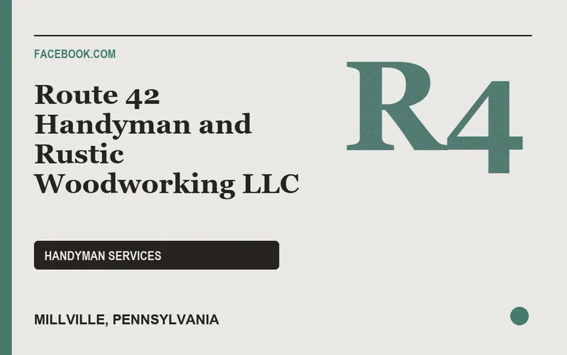 Route 42 Handyman and Rustic Woodworking LLC in Millville, Pennsylvania