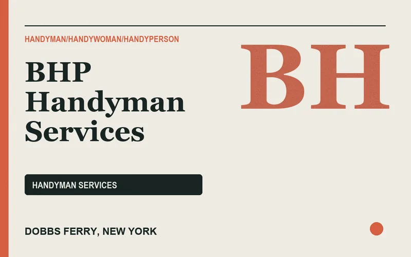 BHP Handyman Services in Dobbs Ferry, New York