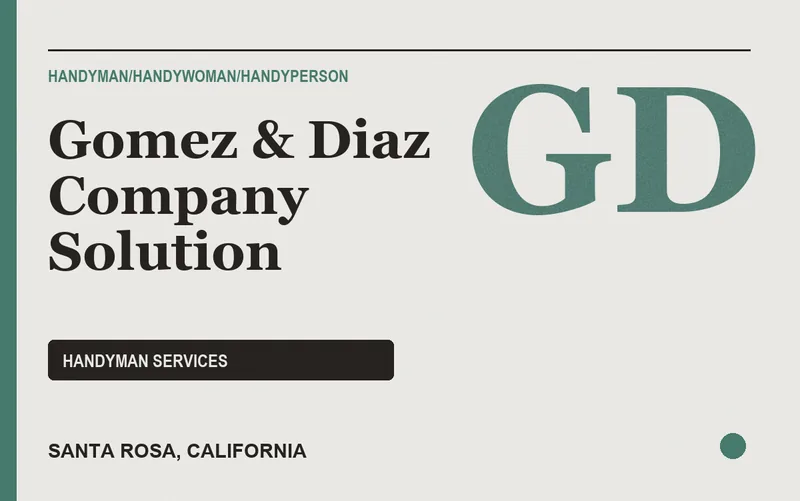 Gomez & Diaz Company Solution in Santa Rosa, California