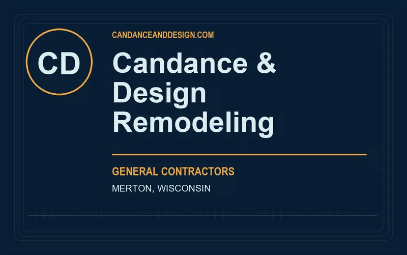 Candance & Design Remodeling in Merton, Wisconsin
