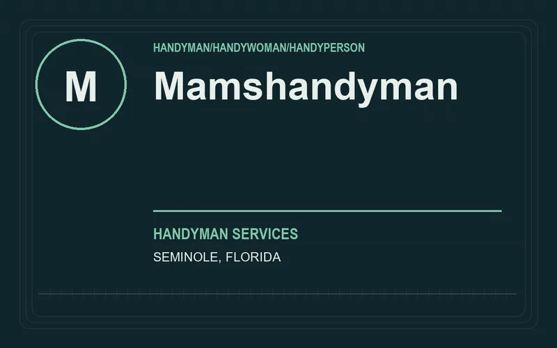 Mamshandyman in Seminole, Florida